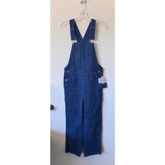 NWT Brixton Christina Crop Overall in Joe Blue Size Small - Picture 4 of 7